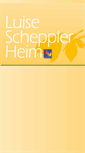 Mobile Screenshot of luise-scheppler-heim.de